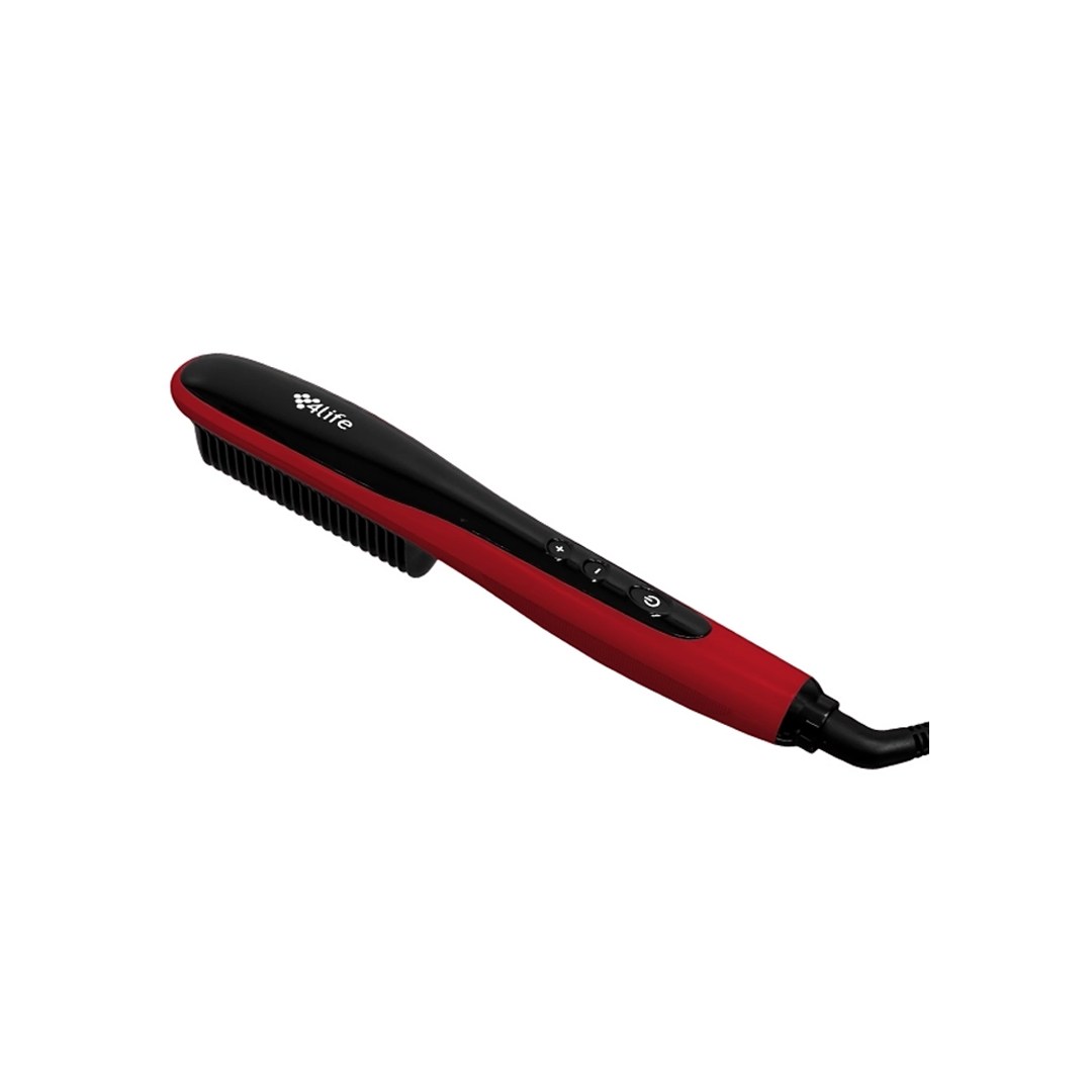 ESCOVA ALISADORA 4LIFE FL1850R VERMELHO 45W BIVOLT