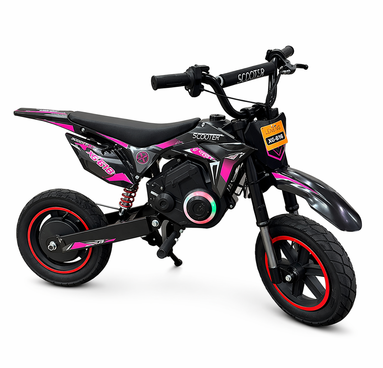 MINI MOTO ELETRICA FOSTON FS-X200 PINK