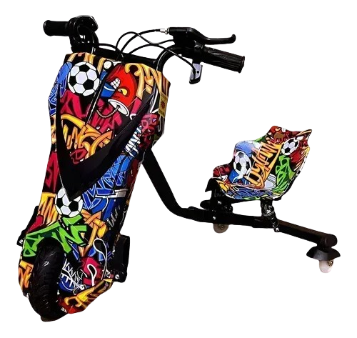 SCOOTER TRICICLO FOSTON  8" DRIFT GT-4000 65KG FRR GRAFITI