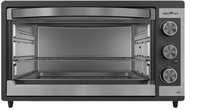 FORNO ELETRICO BRITANIA BFE49P 49L 2000W PRETO 220V/60HZ