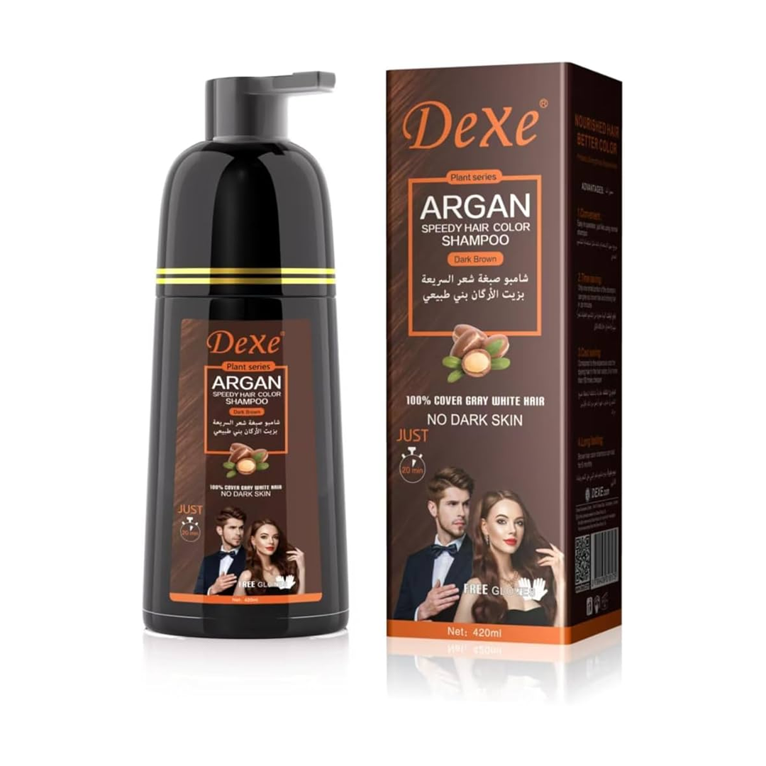 Anúncio: Shampoo Dexe Argan Light Brown 420ml