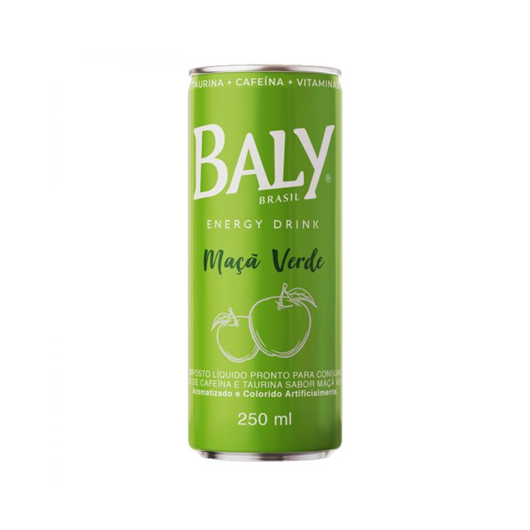 BEB ENERGETICO BALY ENERGY DRINK MANZANA VERDE LATA 250ML