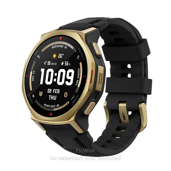 Relogio Xiaomi Amazfit T-REX 3 PRO 44MM A-2549 Preto Dorado