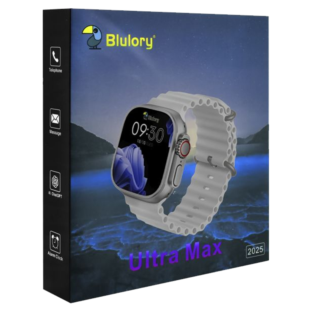 RELOGIO BLULORY ULTRA MAX (2025) SILVER