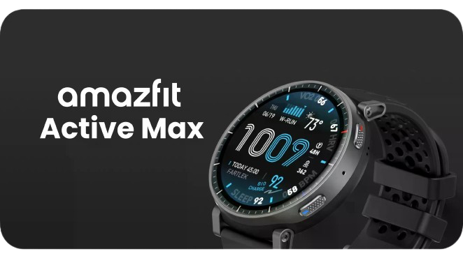 Anúncio: Relogio Amazfit Smart Wacth Active Max A-2557 Preto
