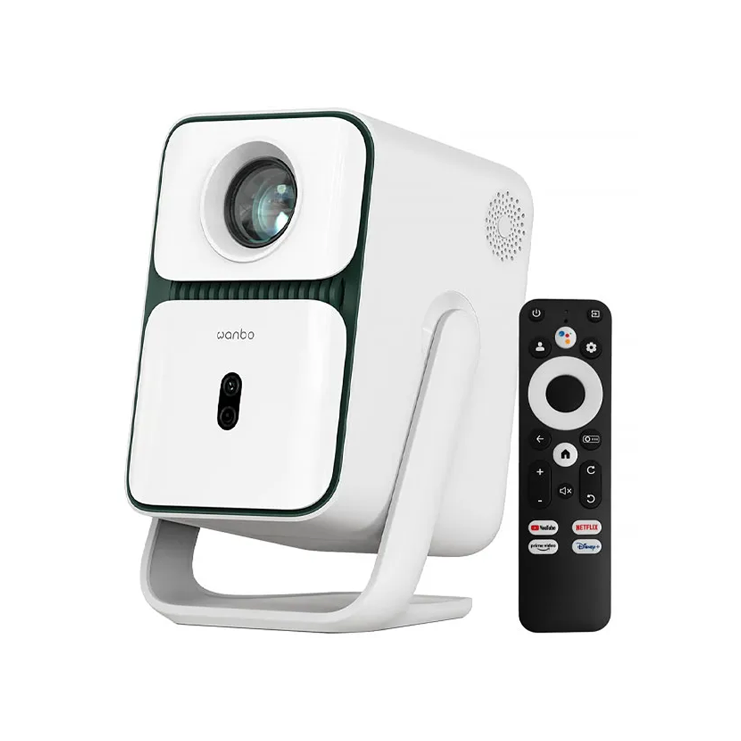 PROJETOR PORTATIL WANBO WPF14 CUBE 1 350 LUMENS/HDMI/GREEN/BIVOLT