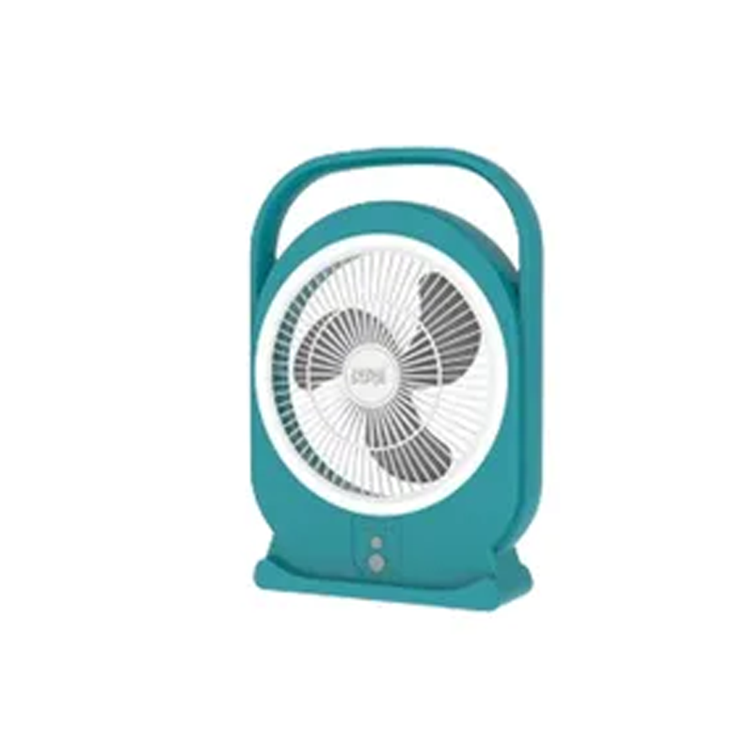 VENTILADOR WINN ING STAR RECARREGAVEL ST-4064 BIVOLT TURQUESA