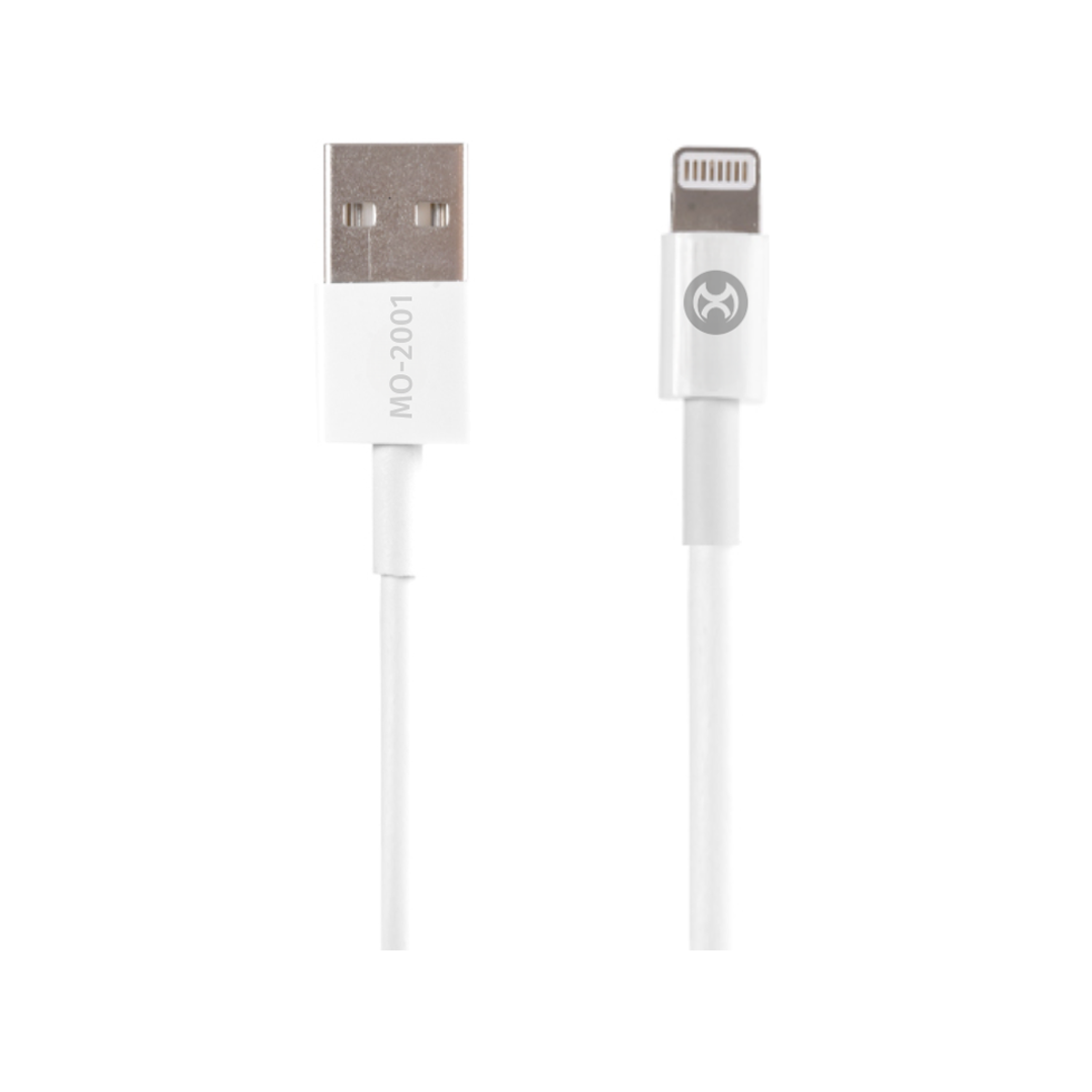 AC CEL CABO USB MOX MO-2001 IPHONE 2M BRANCO