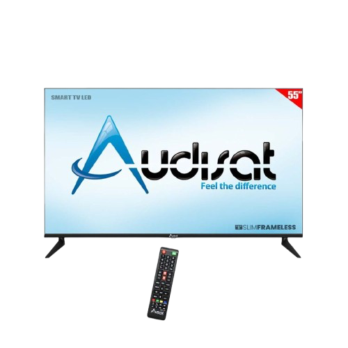 Anúncio: TV LED 55" Audisat Ad-55Q QLED Smart 4K UHD+CONVERSOR/HDMI/AND15/2026
