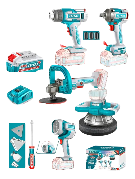 KIT TOTAL 4IN1 TOSLI250695 PAR+SOPRADOR/MARTE/SERRA 2/BATE 220V 50-60H