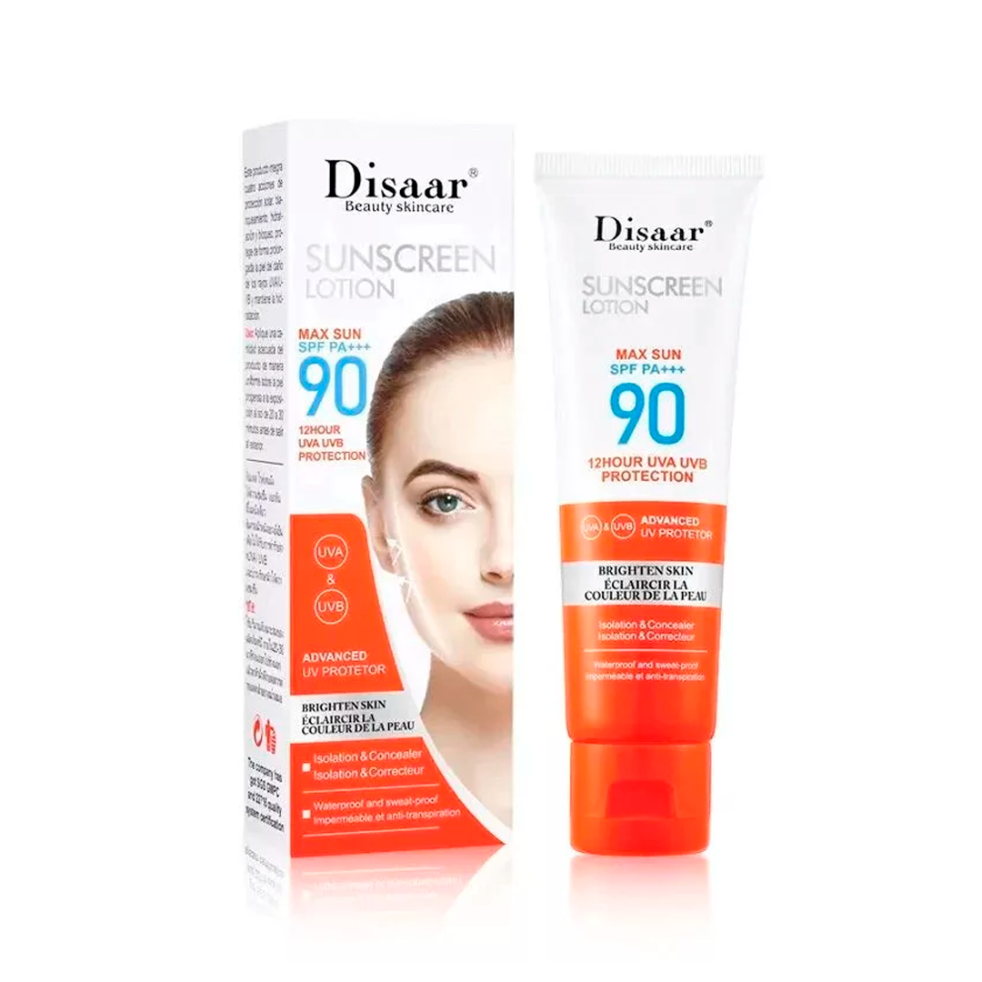 Anúncio: Protetor Solar Facial Disaar Sunscreen Brighten Spf90 Ds5198 50ml 6294