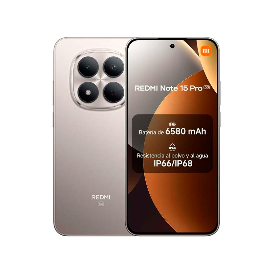 CEL XIAOMI REDMI NOTE 15 PRO 5G 8GB+512GB GLOBAL GREY TITANIUM