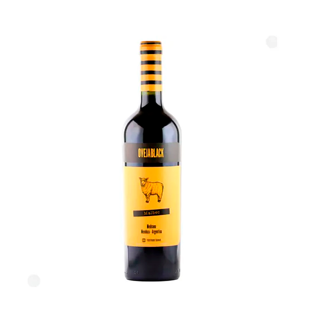 BEB VINHO ARG OVEJA BLACK MALBEC 750ML