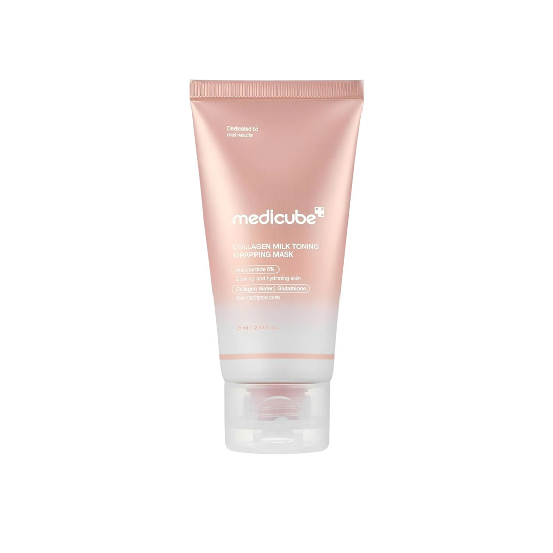 MASCARA FACIAL MEDICUBE COLLAGEN MILK TONING 75ML