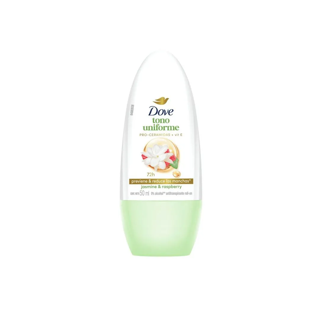 DES DOVE ROLON TONO UNIFORME JASMINE Y RASPBERRY 50ML 3120*