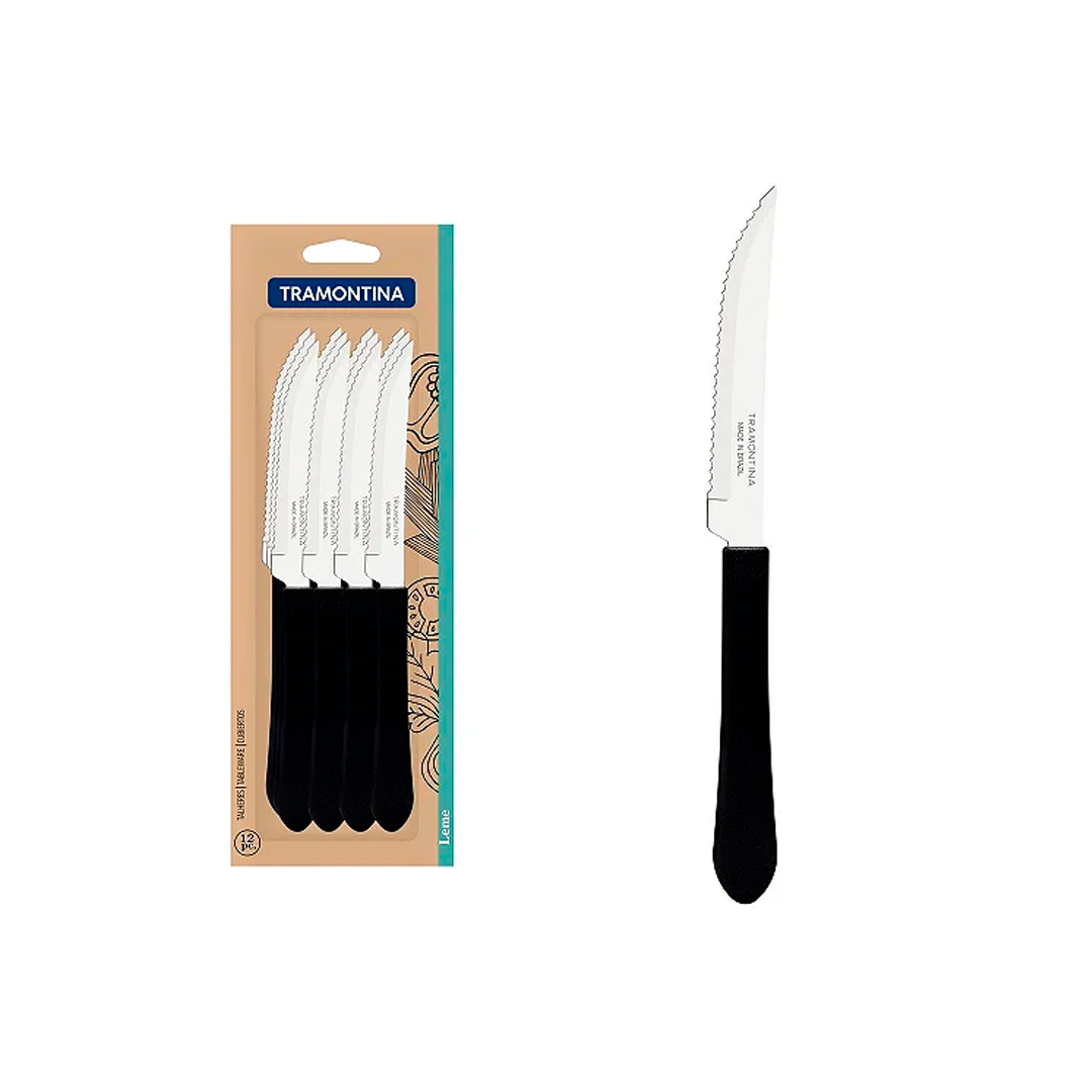 FACA TRAMONTINA INOX BRANCO 12P€S 226678* | LG Importados