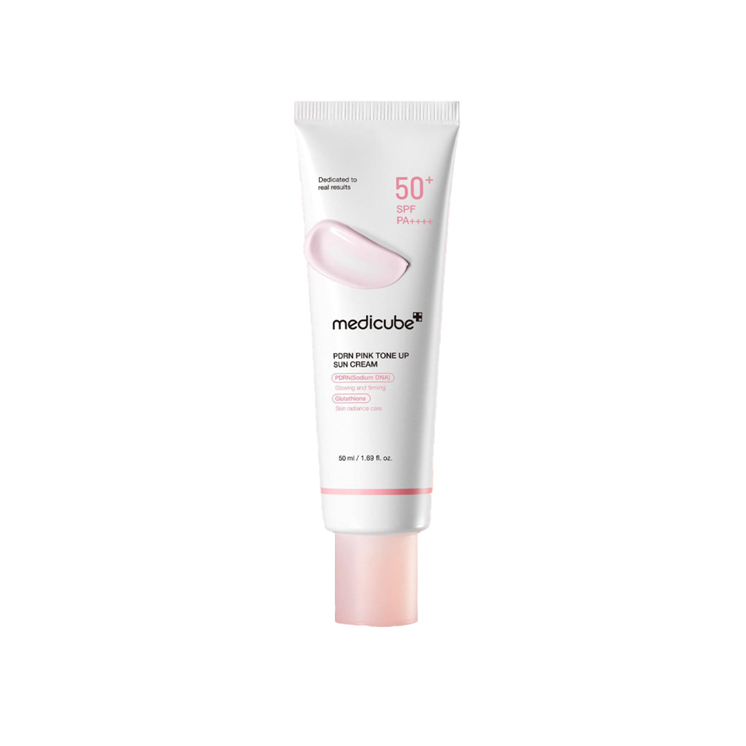 PROTETOR SOLAR MEDICUBE PDRN PINK TONE UP SUN CREAM 50+SPF PA+50ML 219