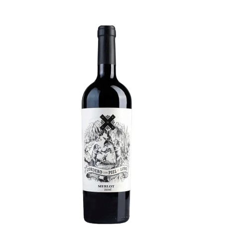 Vinho ARG Cordero PIEL DE LOBO Merlot 750ML