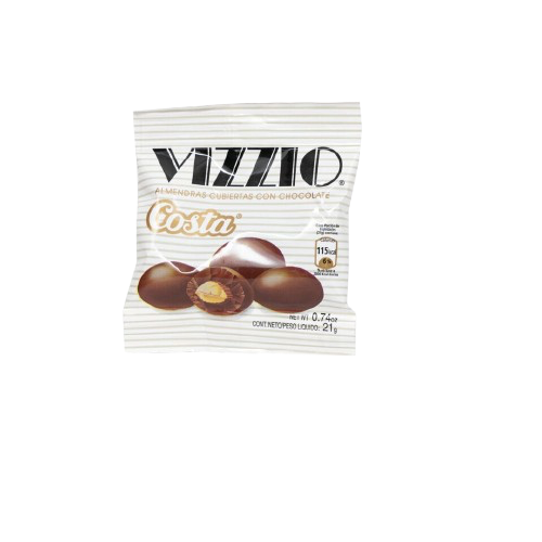 ALMENDRAS COSTA RECHEADO DE CHOCOLATE VIZZIO 21G 102714 | LG