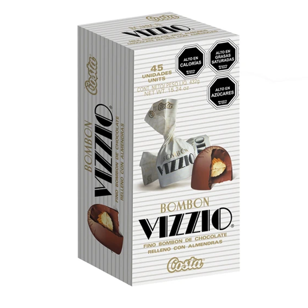 CHOCOLATE COSTA BOMBON VIZZIO 45P€S 432G