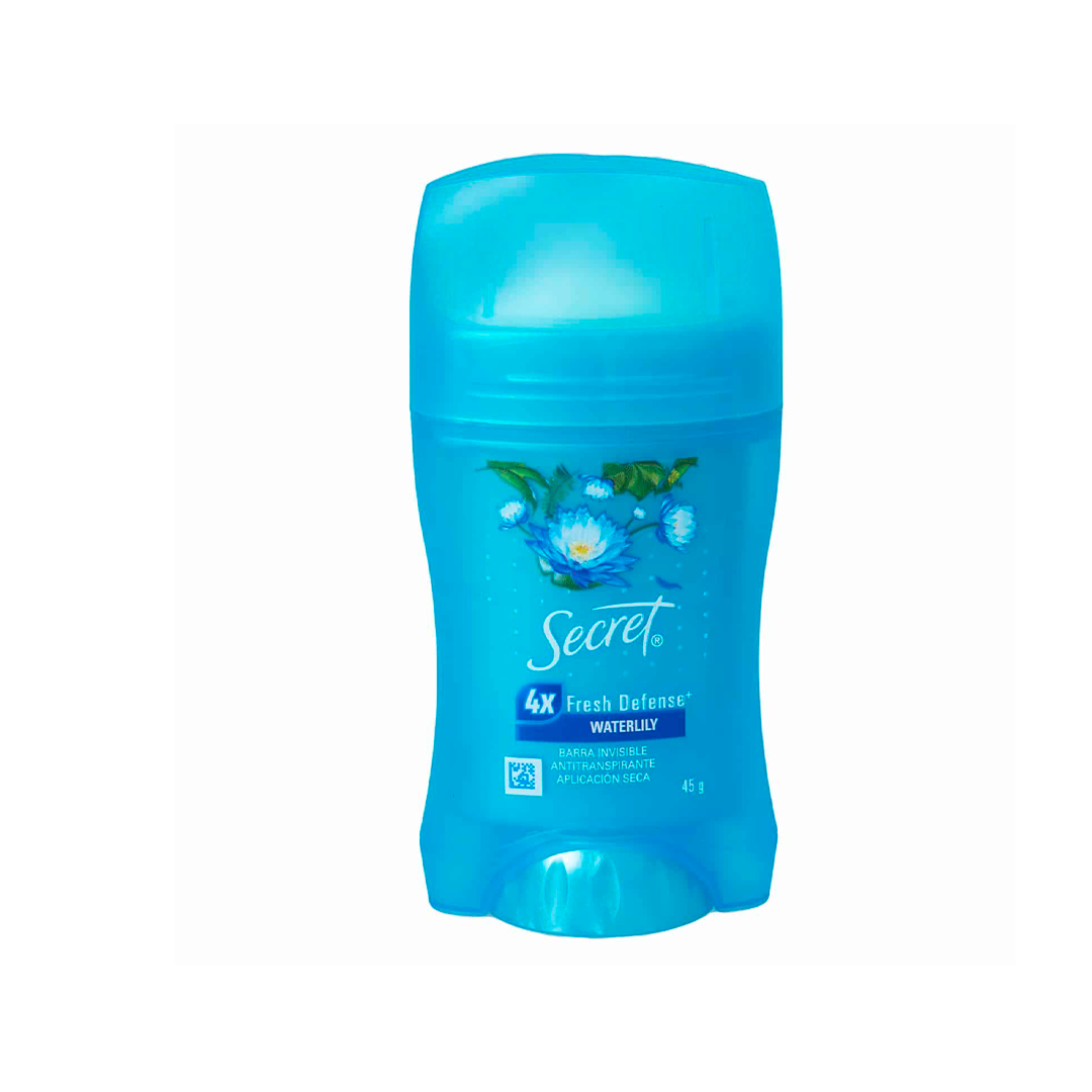 DES SECRET STICK 4X FRESH DEFENSE WATERLILY FEM 45G