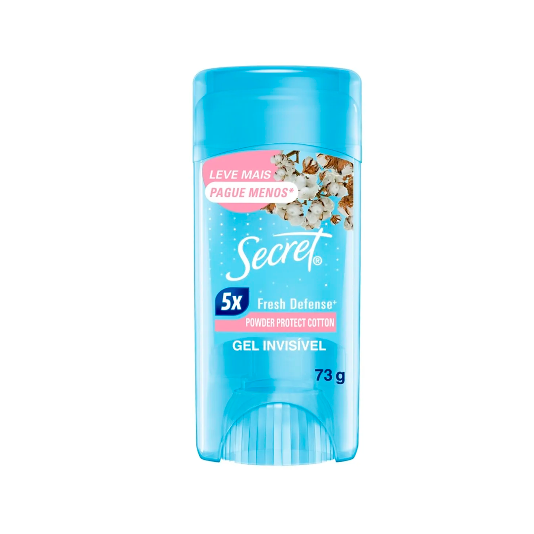 DES SECRET STICK 5X FRESH DEFENSE POWDER PROTECT COTTON 73G