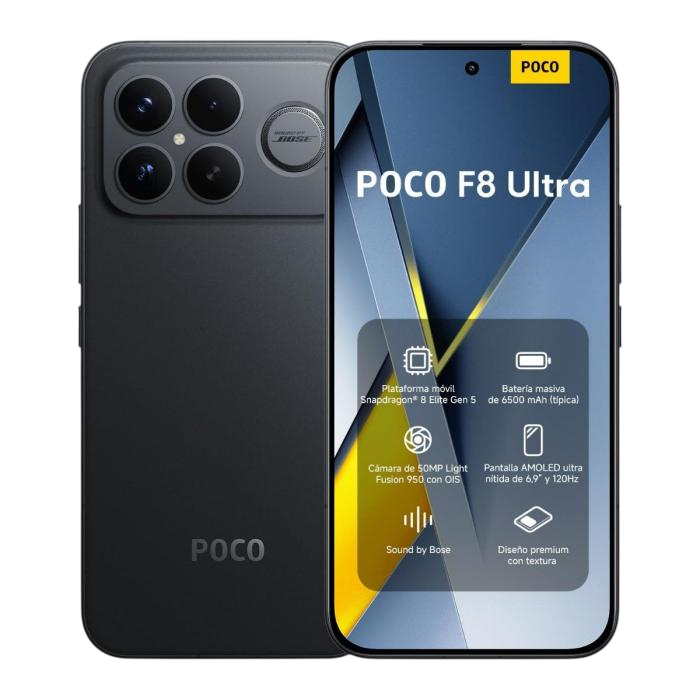 Anúncio: Cel Xiaomi Poco F8 Ultra 5G 12+256GB Global Black Dual