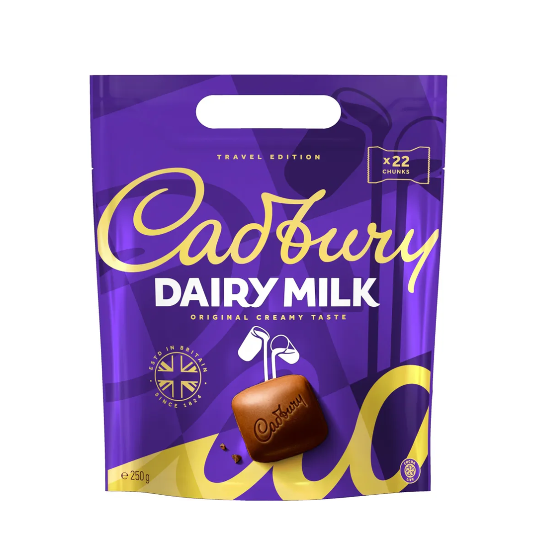 CHOCOLATE CADBURY DAIRY MILK 22PCS 250G 269530 | LG Importados