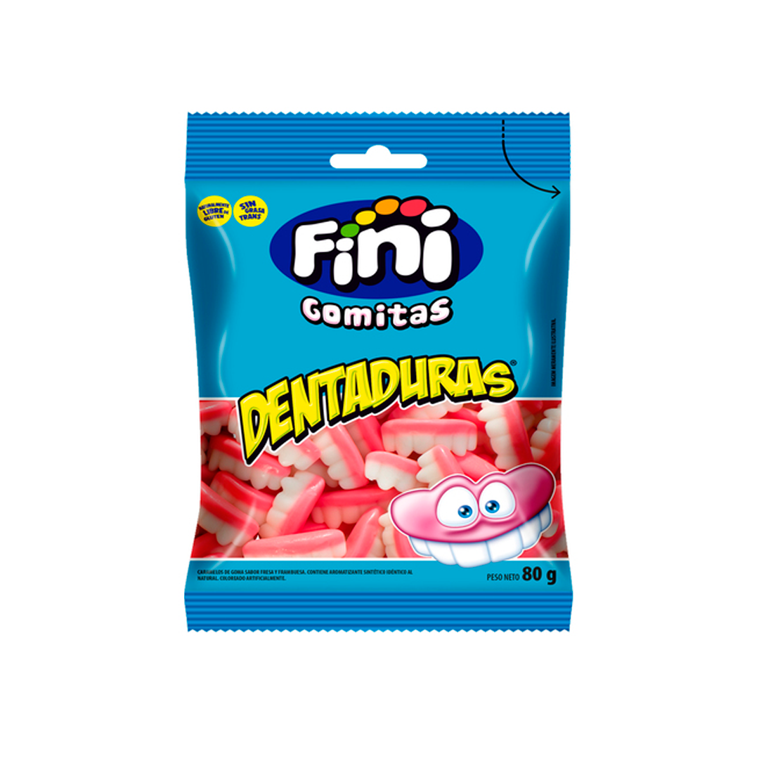 GOMA FINI DENTADURAS 80G
