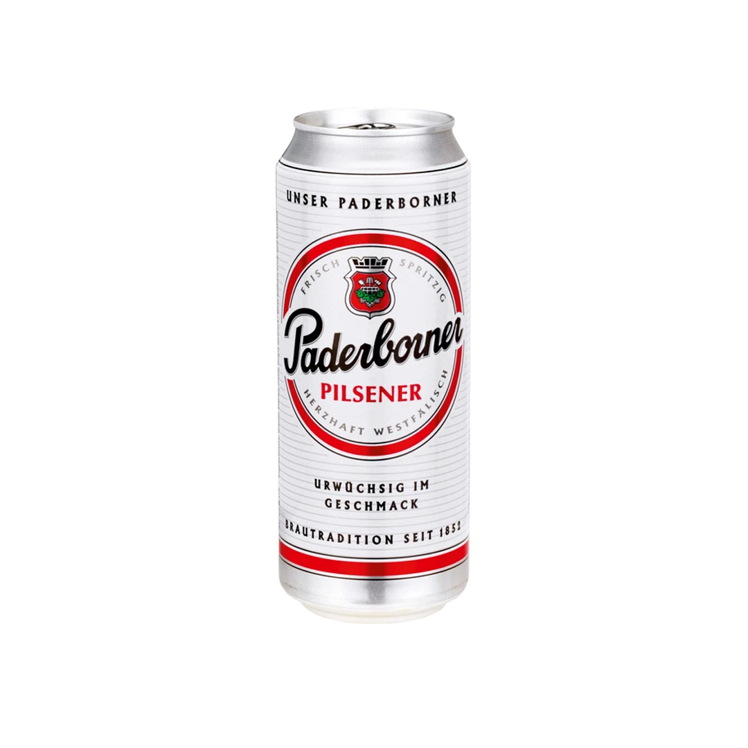 BEB CERVEJA ALEMAN PADERBORNER PILSENER 500ML LATA