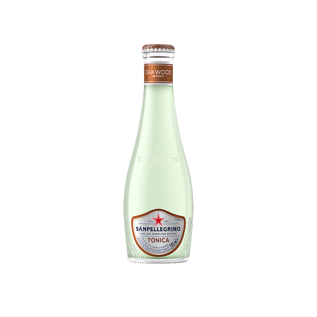 BEB AGUA TONICA SANPELLGRINO 200ML GARRAFA