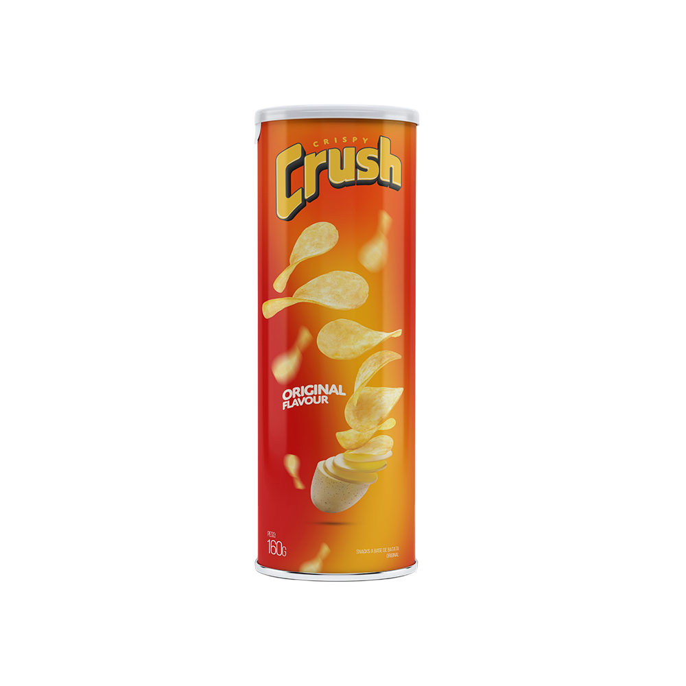 Anúncio: Batata Crispy Crush Cheese Flavour 100G*