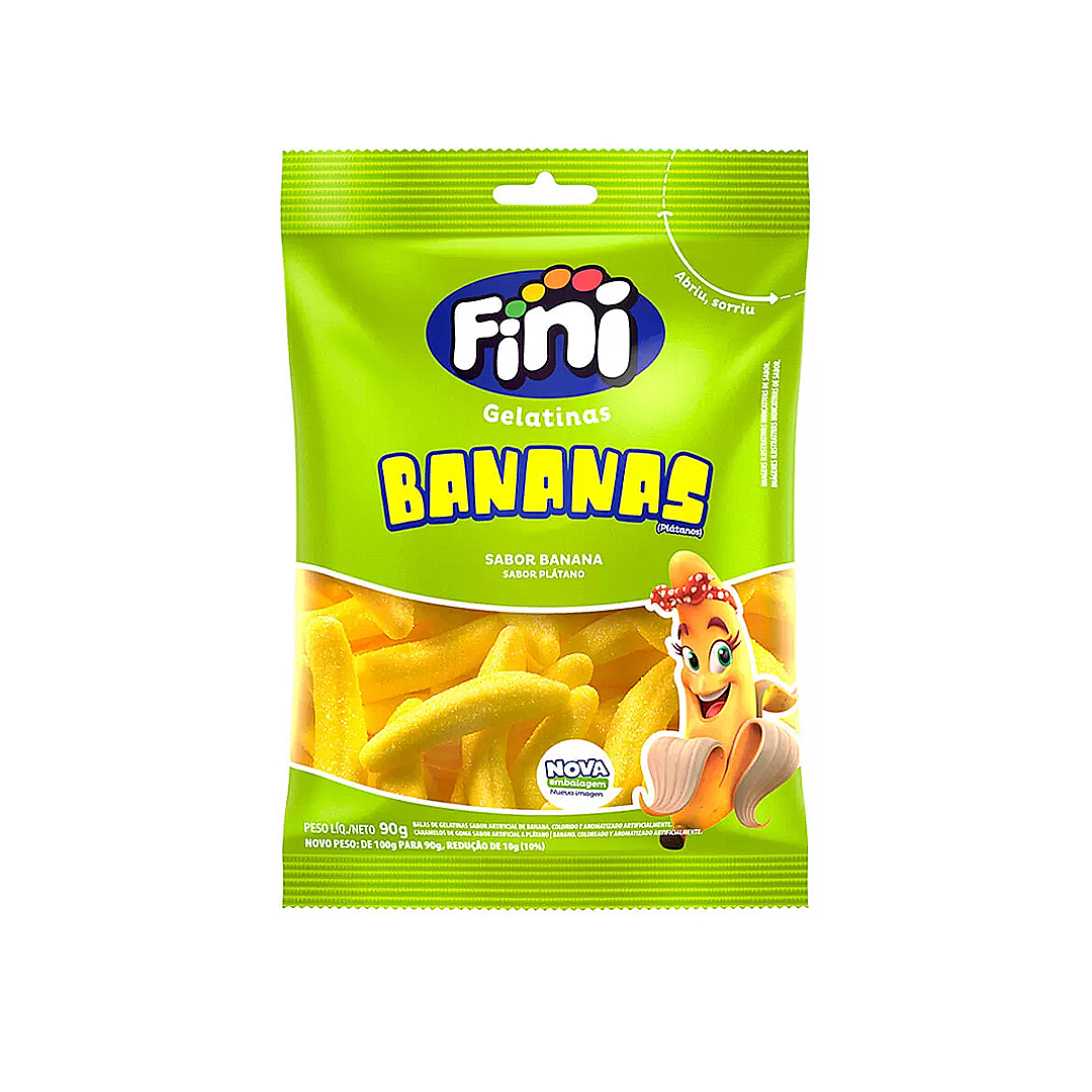 GOMA FINI BANANAS 80G