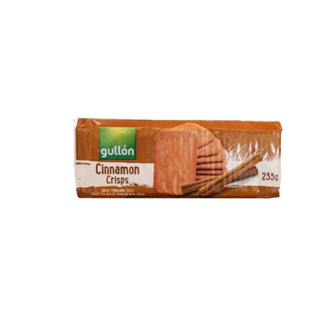 BISCOITO GULLON CINNAMON CRISPS 235G