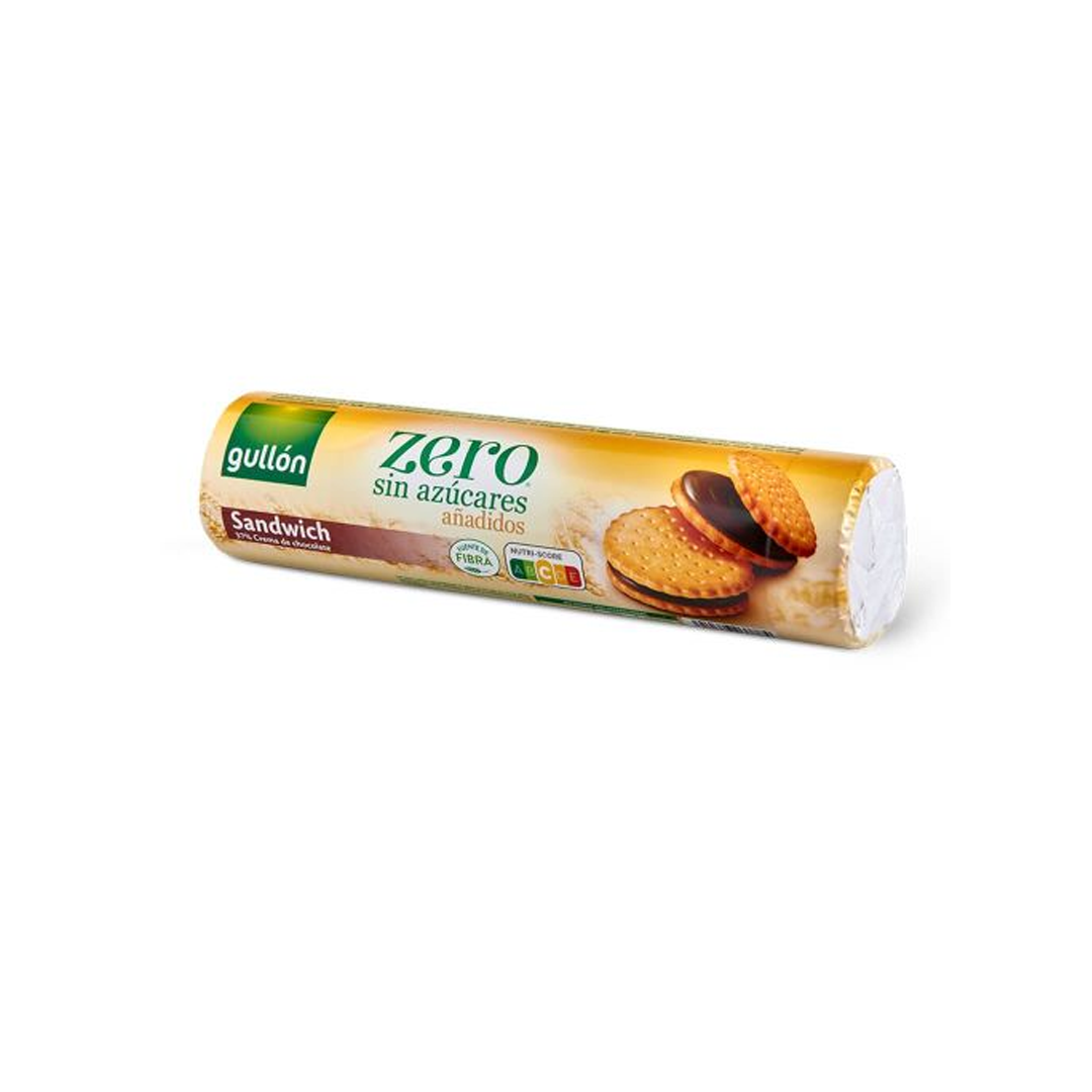 BISCOITO GULLON SANDWICH 37% CREMA/CHOCO. DïNATURE S/AZU. 250G
