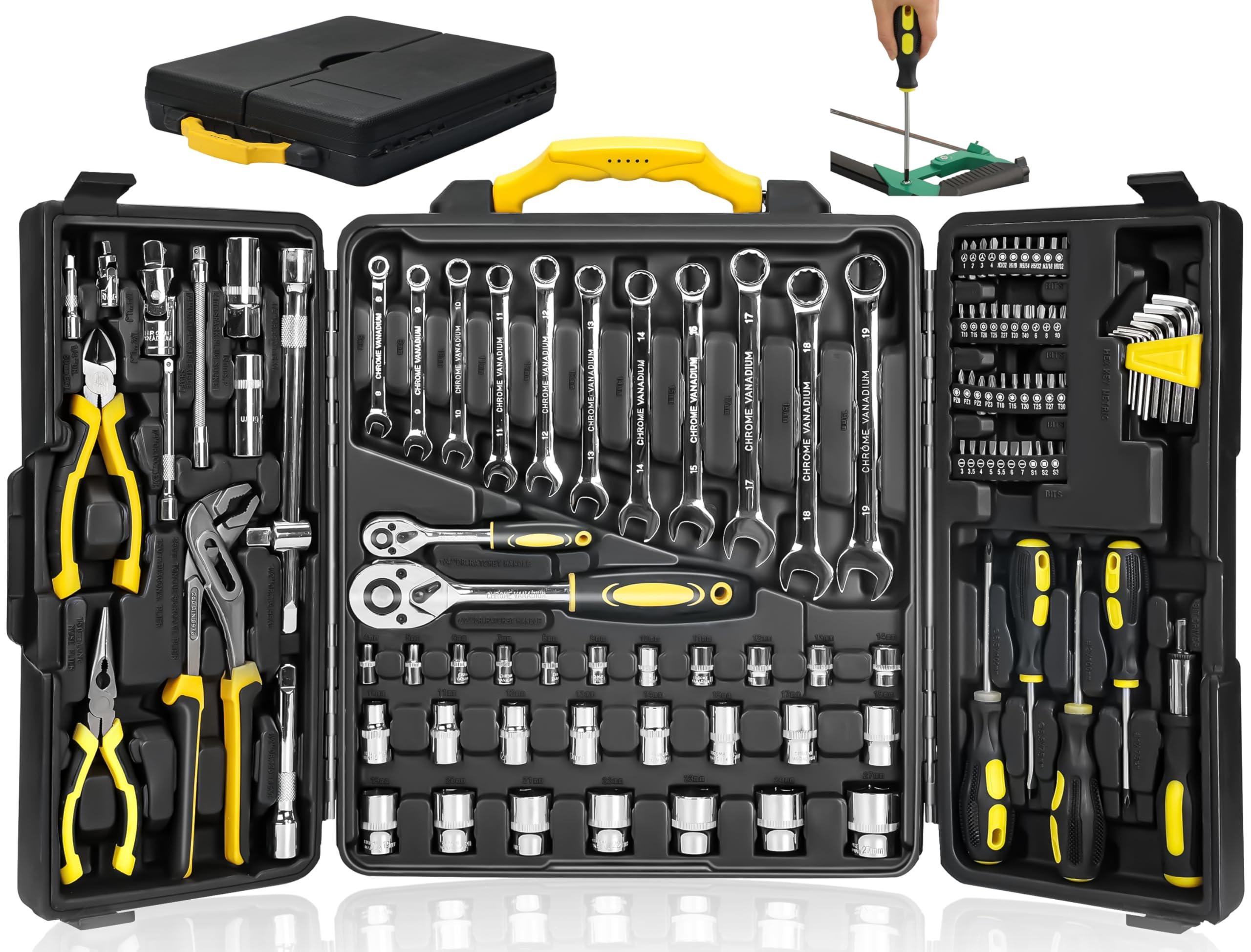 KIT FERRAMENTAS SUNLIGHT 172PZ CX PRETO