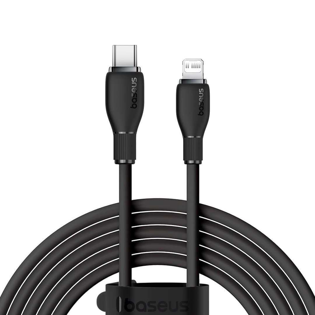 AC CEL CABO USB-C BASEUS P10355701111-00 IPHONE 1.2M 20W PRETO