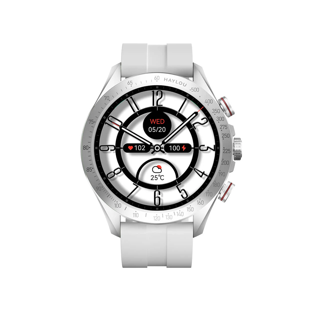 RELOGIO HAYLOU SOLAR PRO LS18 SILVER