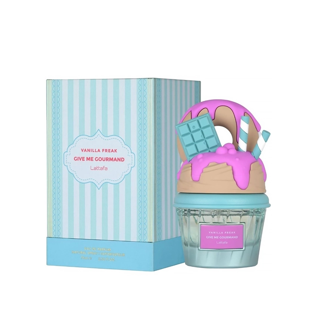 LATTAFA GIVE ME GOURMAND VANILLA FREAK FEM 75ML EDP