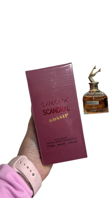 Anúncio: Carlotta Scandral Gossip Fem 100ml EDP