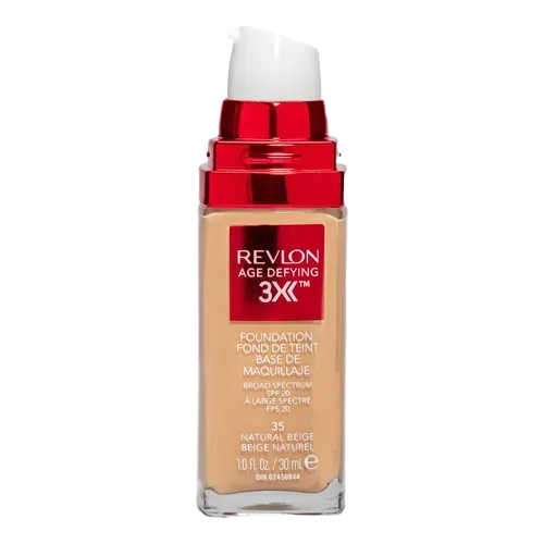 BASE LIQUIDA REVLON AGE DEFYING 3X 35 NATURAL BEIGE 30ML