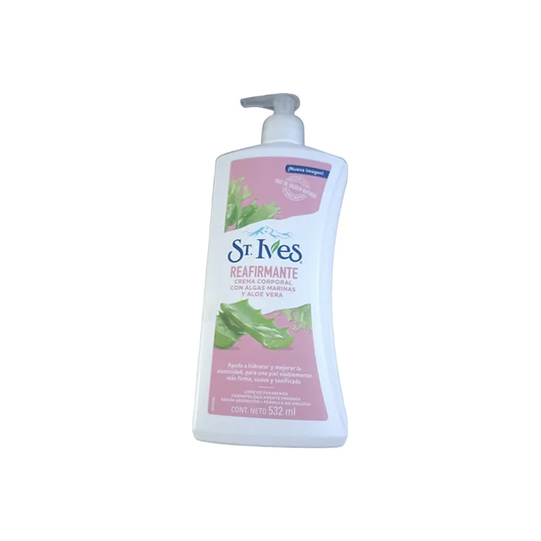 CREME CORP ST.IVES REAFIRMANTE ALGAS MARINA ALOE VERA 532ML