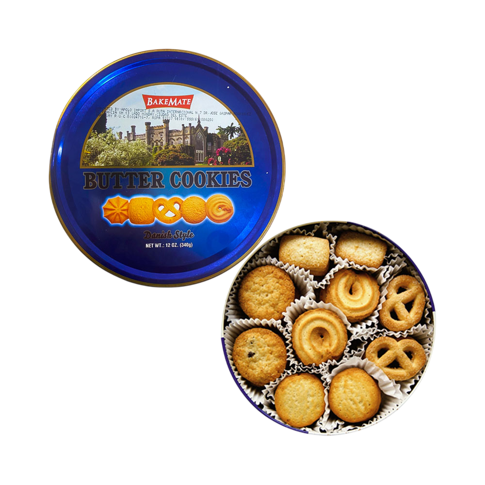 Anúncio: Biscoito Bakamate Butter Cookies Danish Creft 340G*
