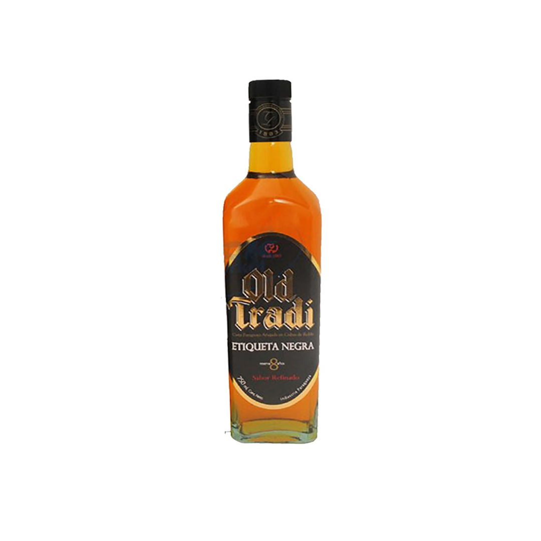 BEB RON OLD TRADI ETIQUETA NEGRA 8A¥OS 750ML