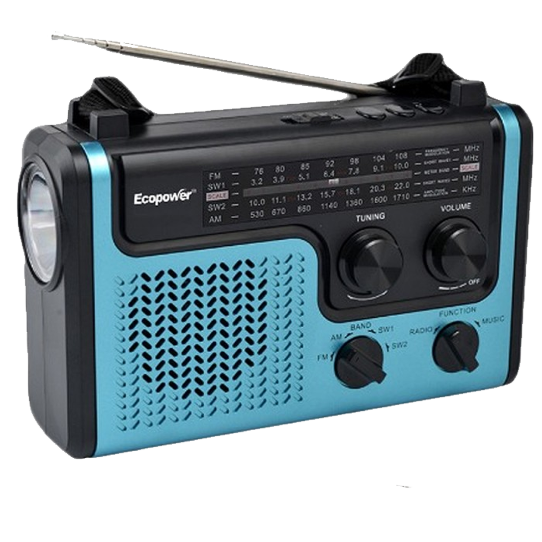 RADIO PORTATIL ECOPOWER EP-F302 AZUL