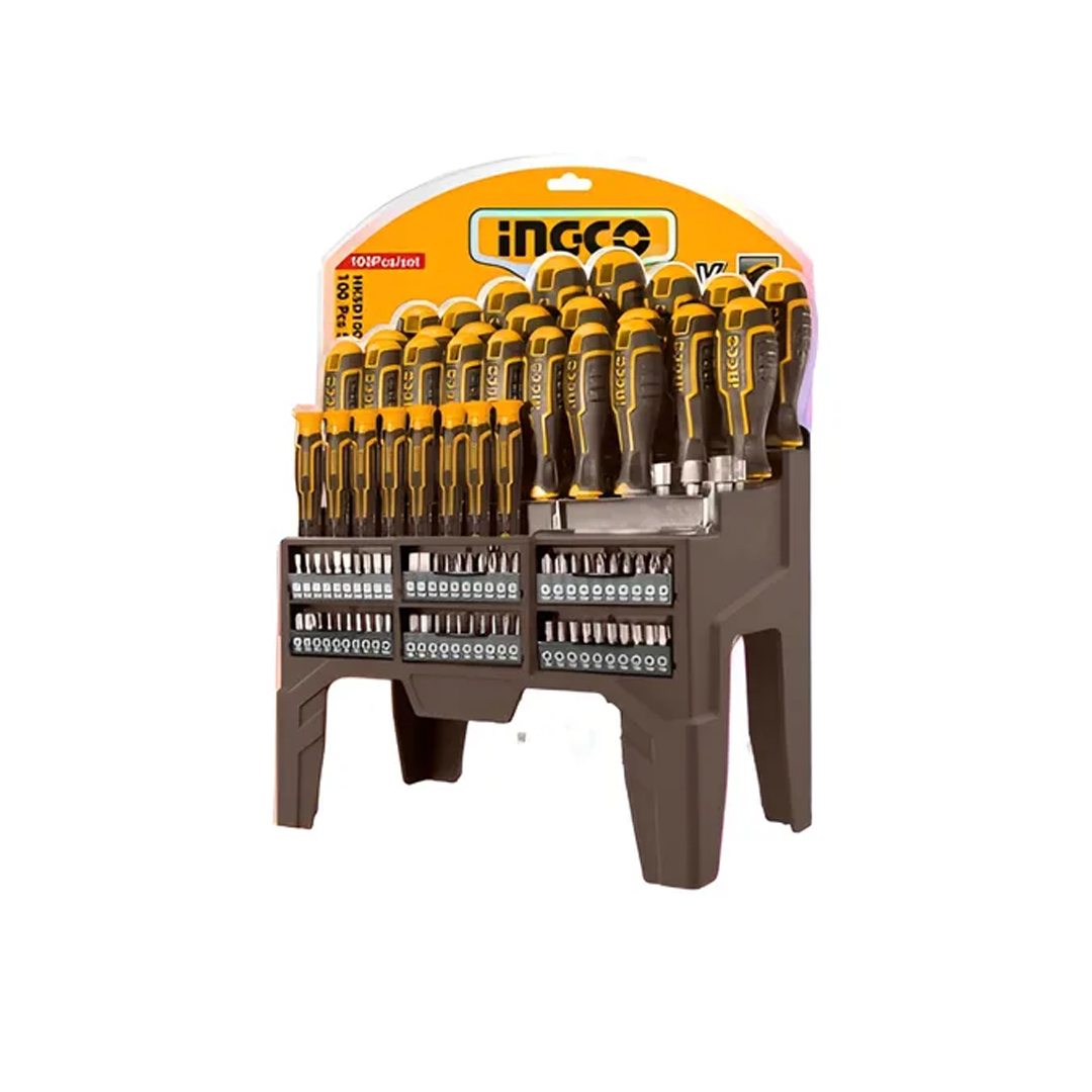 KIT FERRAMENTA INGCO HKSD10028 100P‡ FENDA E PHILIPS