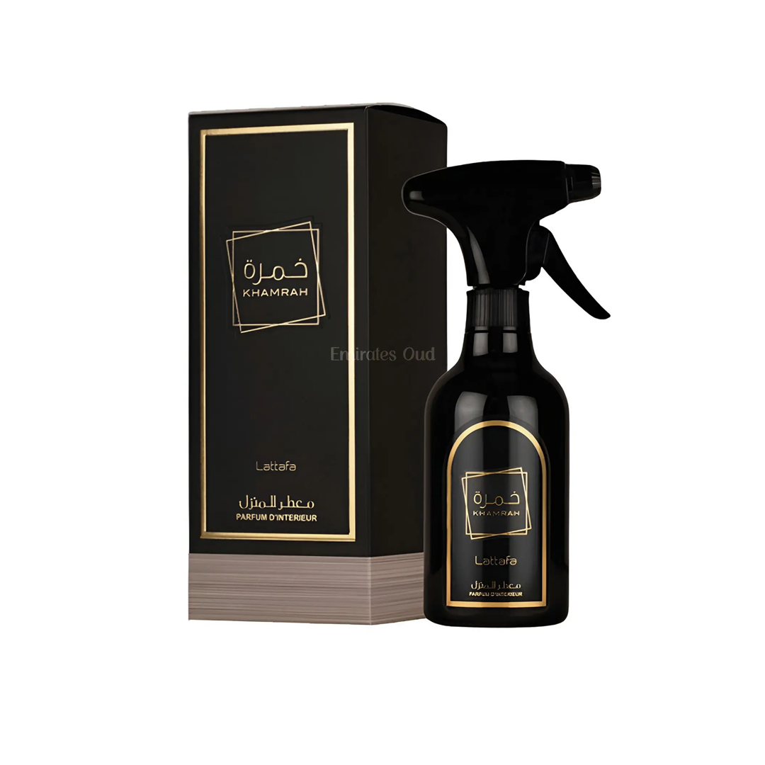 SPRAY AROMATIZADOR DE AMBIENTE LATTAFA KHAMRAH 450ML PARFUM