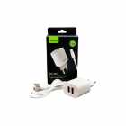 ACCESORIO CELULAR FONTE ECOPOWER EP-7027 USD TYPE C BRANCO