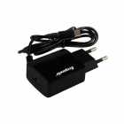  CELULAR CARREGADOR ECOPOWER EP-7033 C/CABO/V8/1USB PRETO