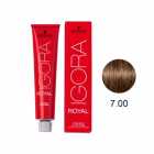 TINTA PRA CABELO SCHWARZKOPF IGORA ROYAL 7-0 60G +LOÇAO 60ML